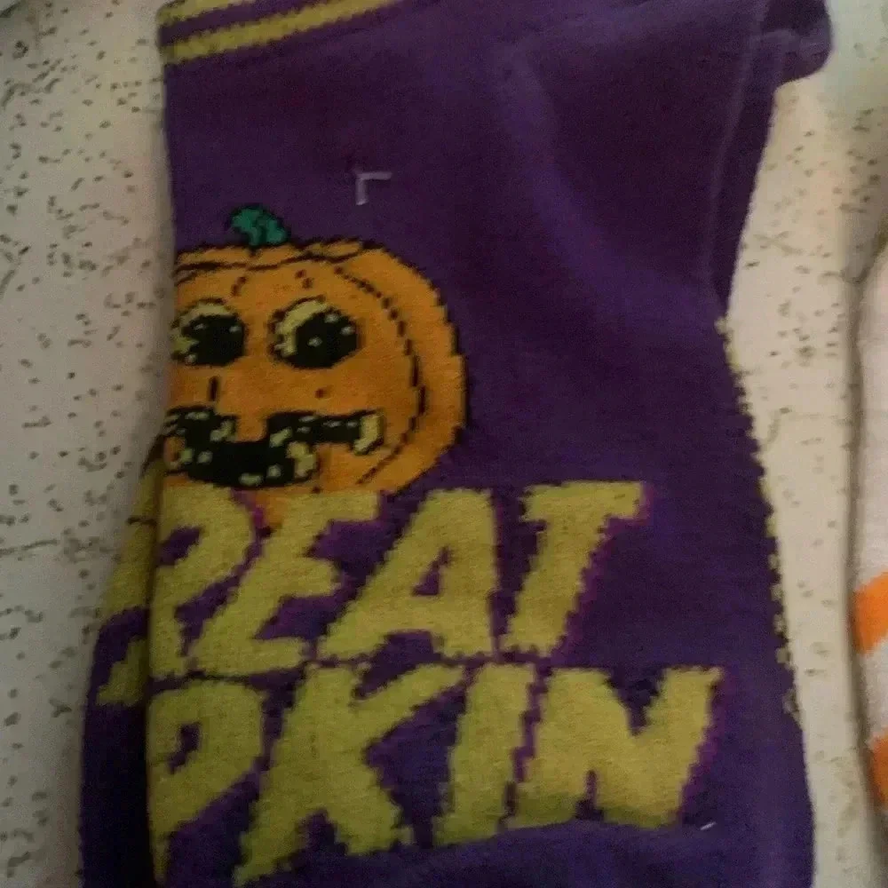 5 Pack of Kids Halloween Socks